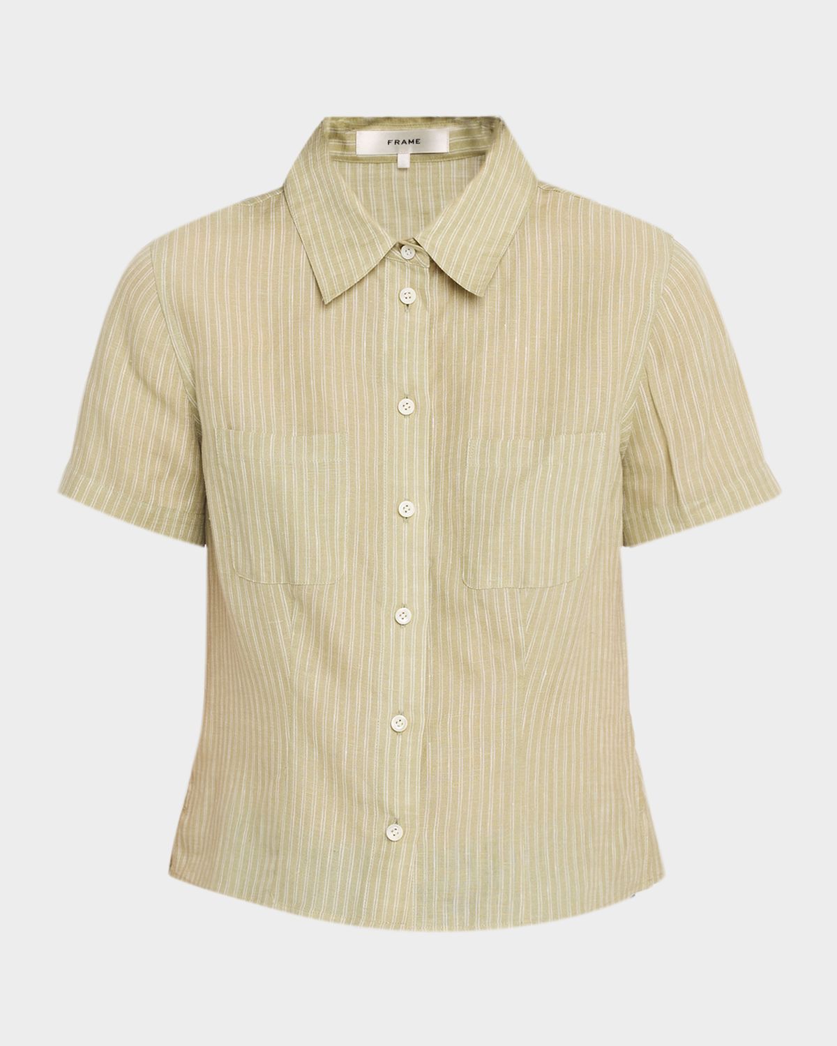 FRAME The Linen Seaside Shirt