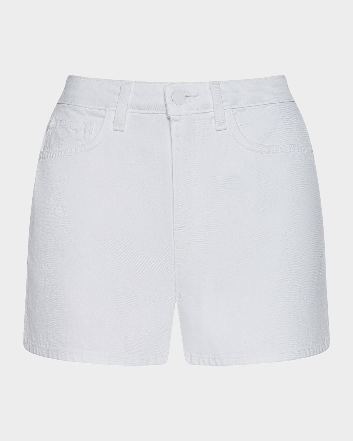 L 'Agence Lissania Ultra-High Rise Denim Shorts