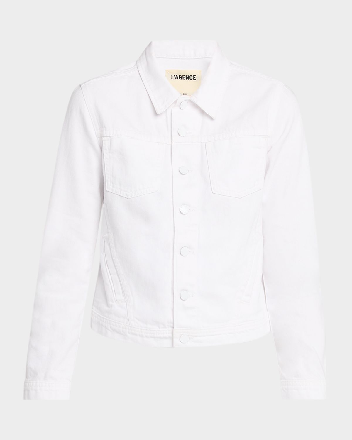 L 'Agence Celina Slim Femme Denim Jacket