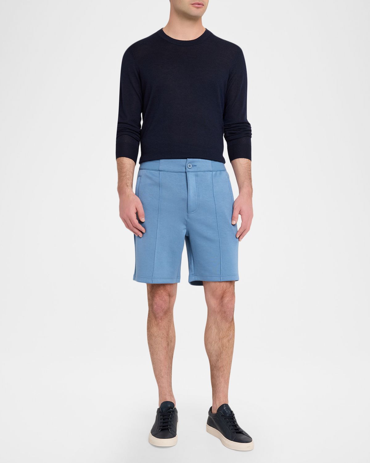 Bugatchi Men 's Soft Touch Knit Shorts