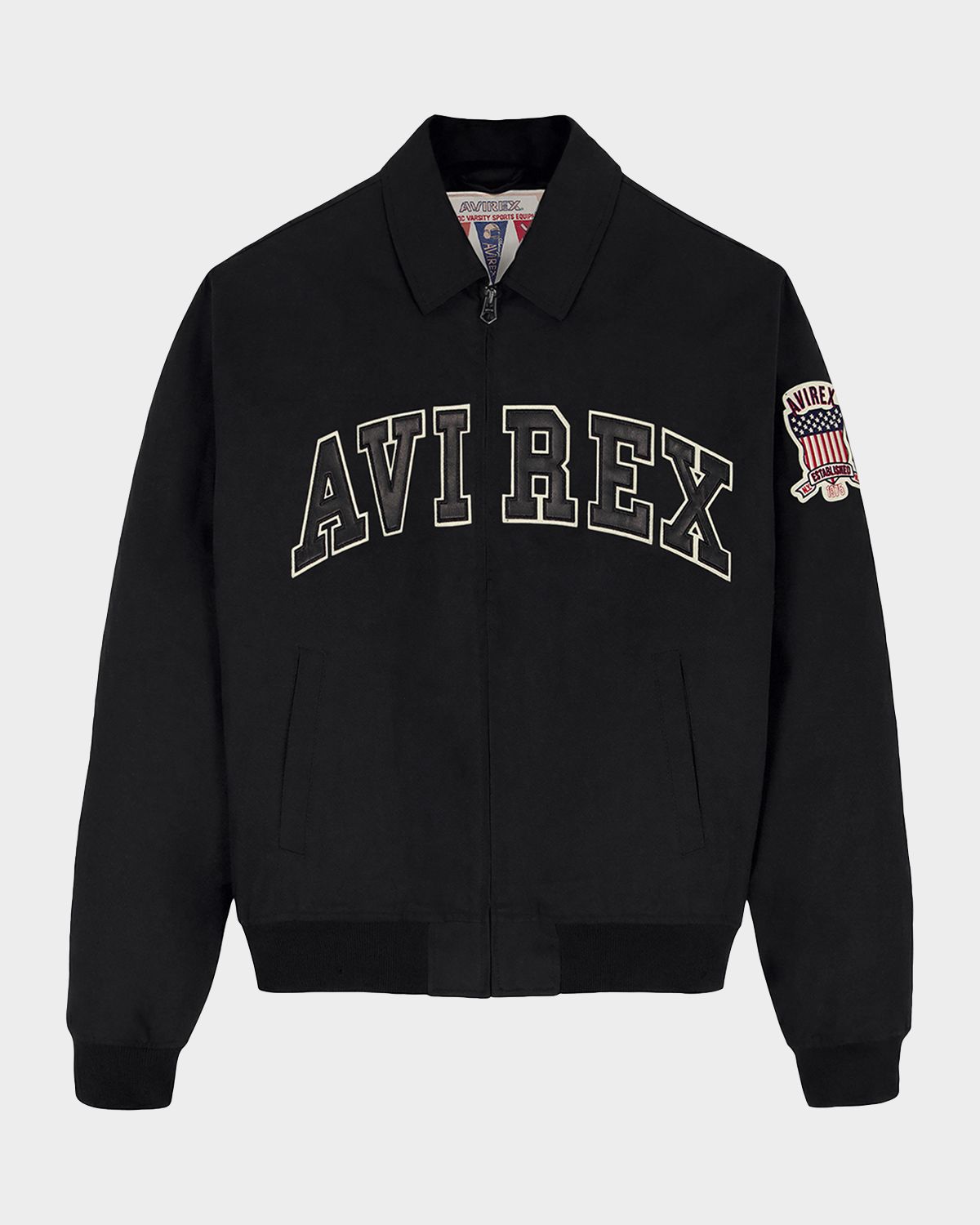 AVIREX Men 's A2 Cotton Twill Shirt Jacket