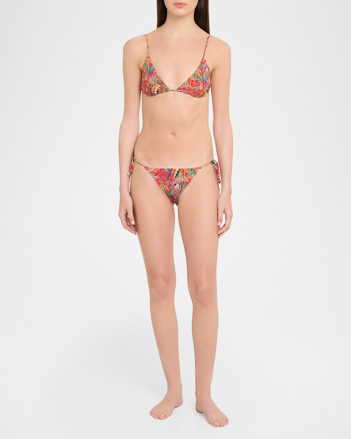 Etro Paisley Triangle Two-Piece Swimsuit | Thumbnail 2