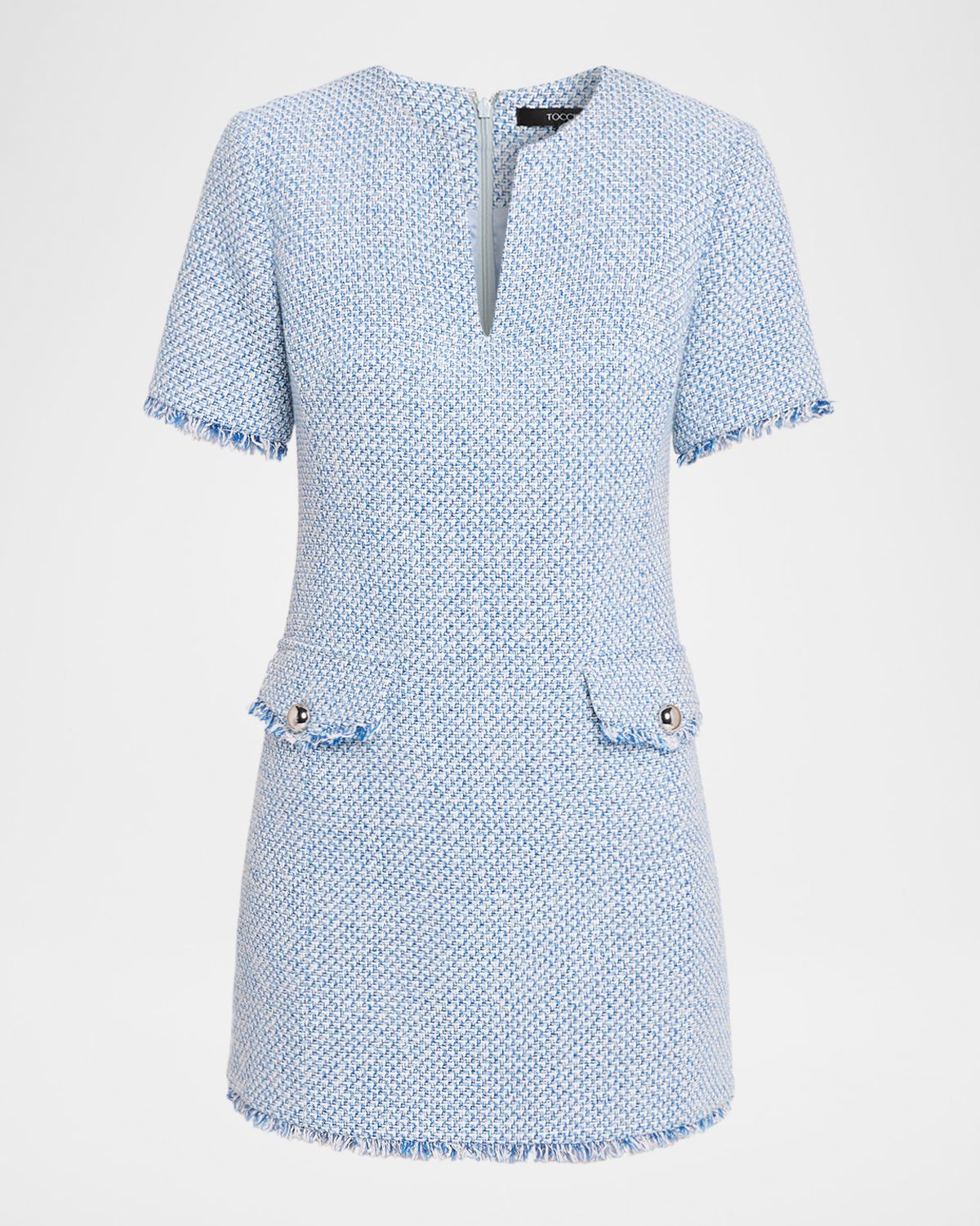 Toccin Blythe Tweed Mini Dress