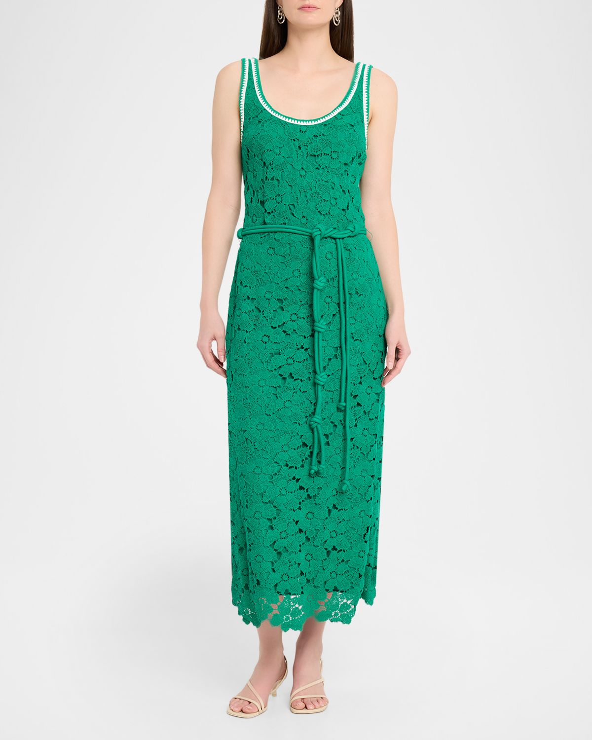 SIMKHAI Eloise Lace Maxi Dress