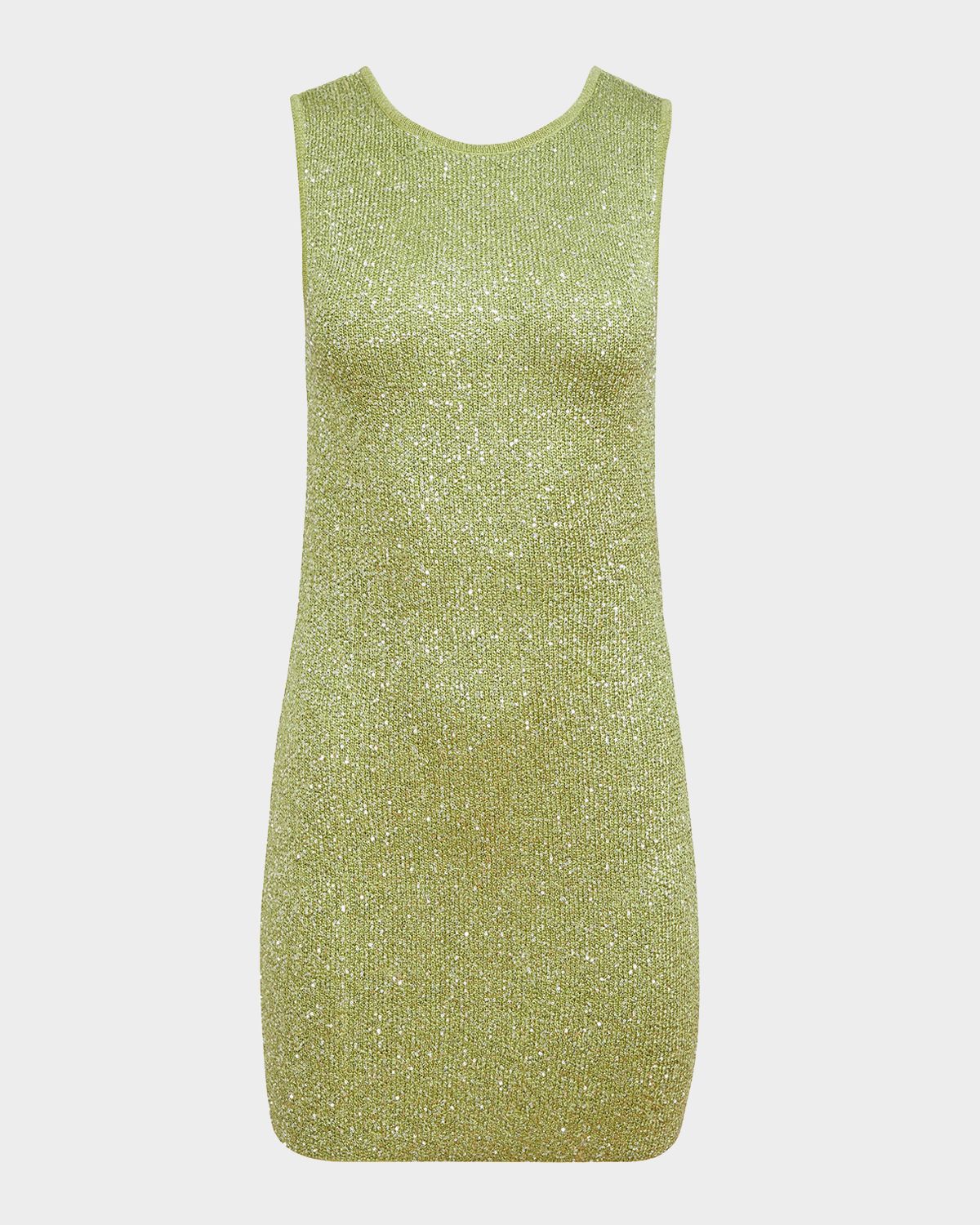Toccin Alaina Sequined Knit Mini Dress