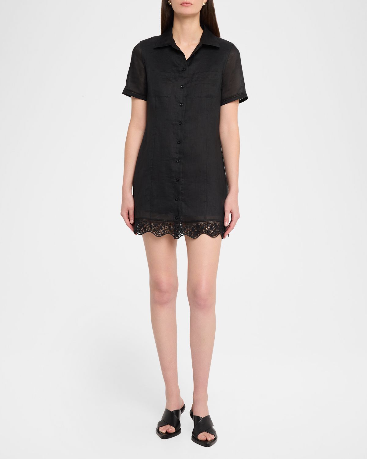 FRAME The Embroidered Seaside Dress