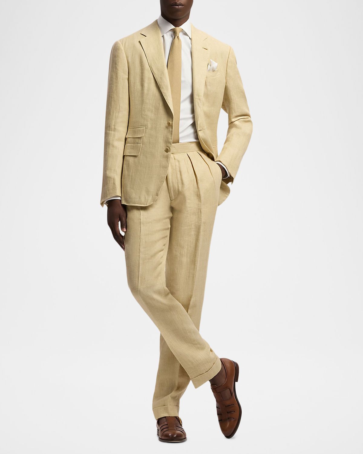 Ralph Lauren Purple Label Men 's Textured Linen Blend Sport Coat