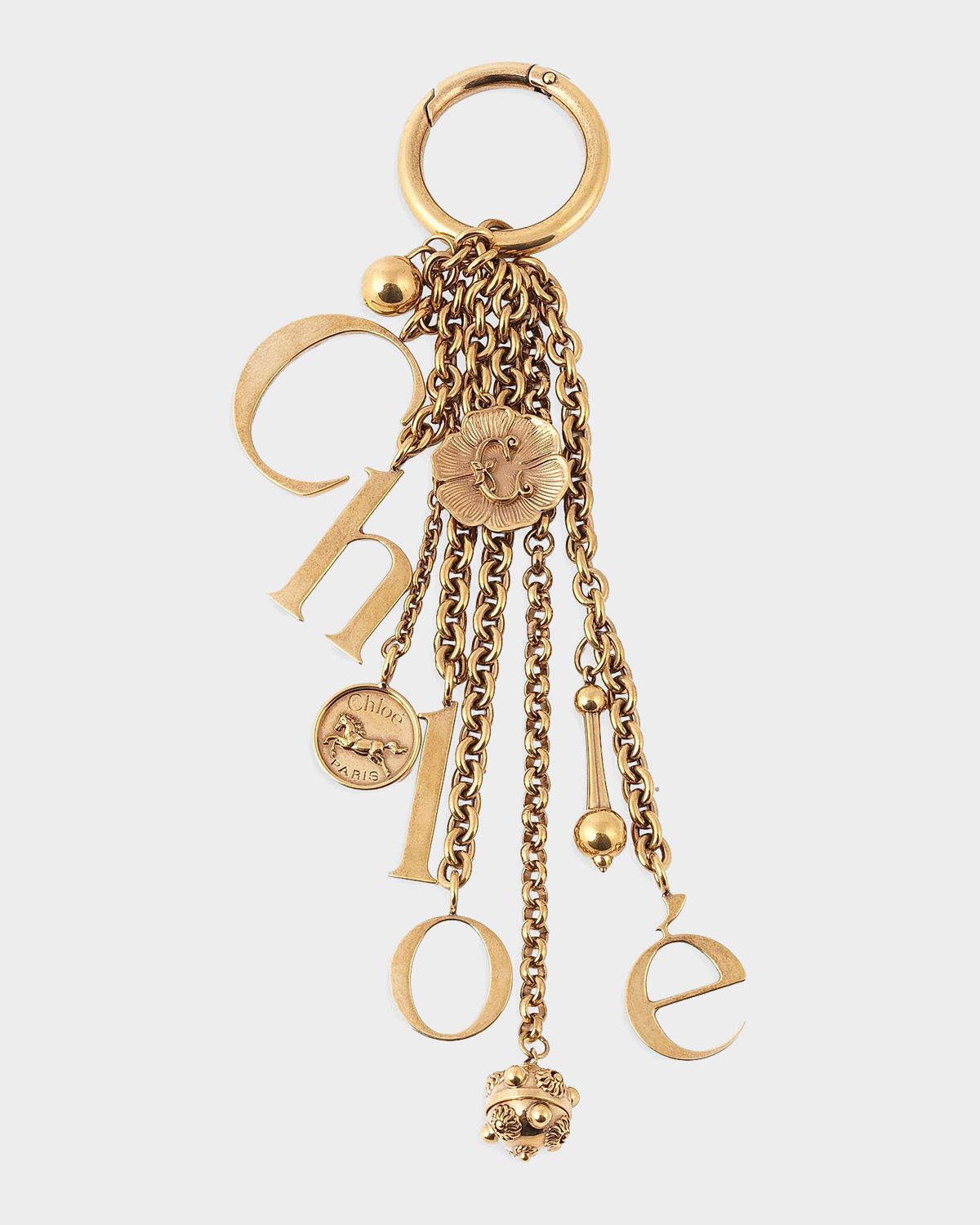 Chloe Symbols Logo Key Ring