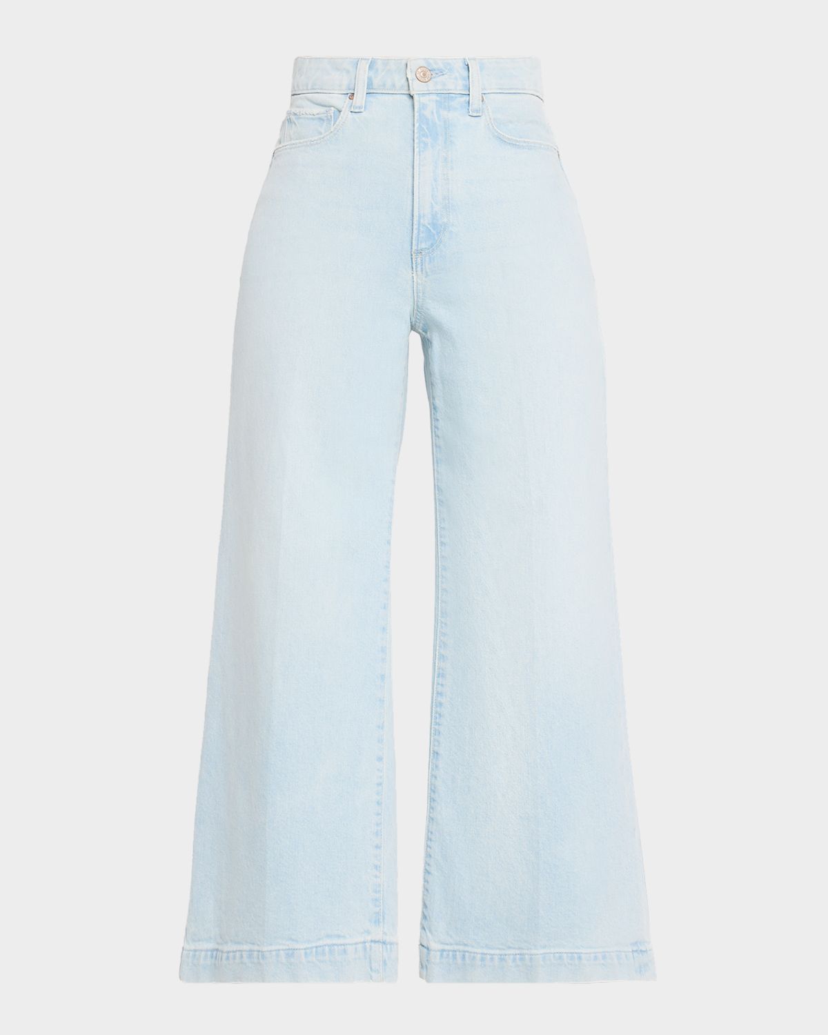 PAIGE Harper High-Rise WIde-Leg Ankle Jeans