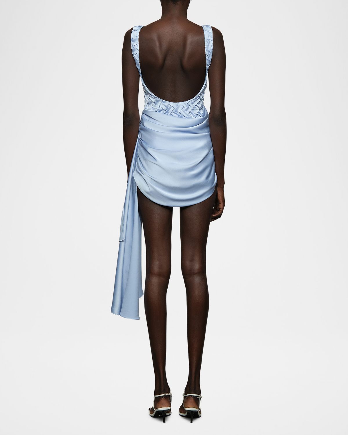 Et Ochs Antonella Smocked Bateau-Neck Mini Dress | Thumbnail 3 Et Ochs Antonella Smocked Bateau-Neck Mini Dress | Thumbnail 3