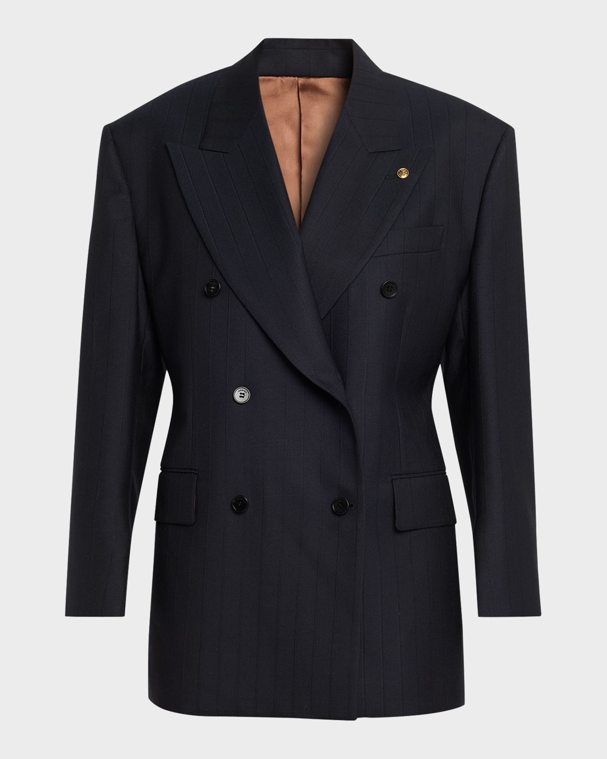 Versace Oversized Double-Breasted Blazer | Thumbnail 6 Versace Oversized Double-Breasted Blazer | Thumbnail 6
