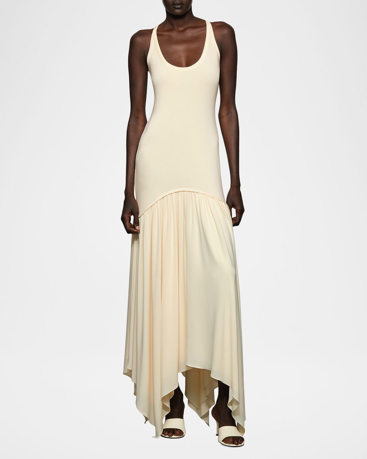 Et Ochs Ramona Cutout Jersey Maxi Dress