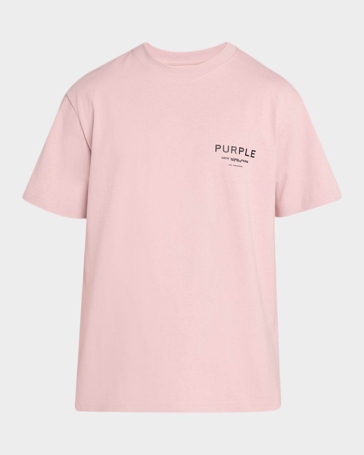 PURPLE Men 's Jersey Logo T-hirt