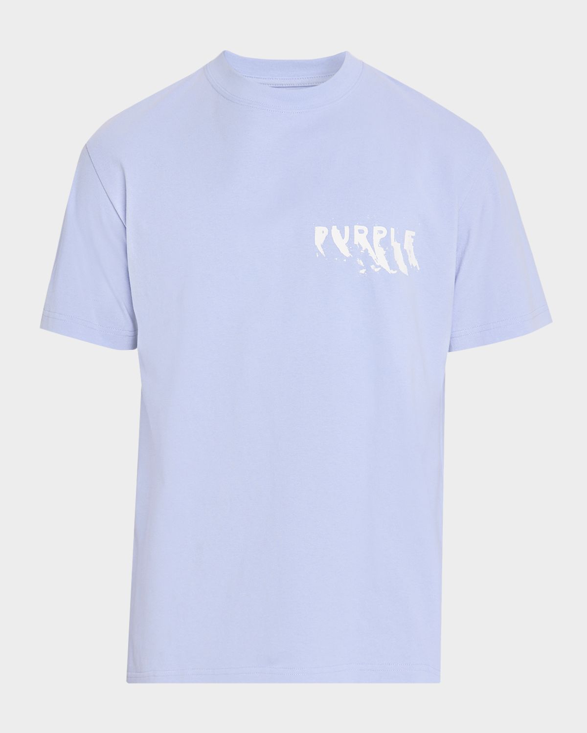 PURPLE Men 's Jersey Graphic ogo T-Shirt