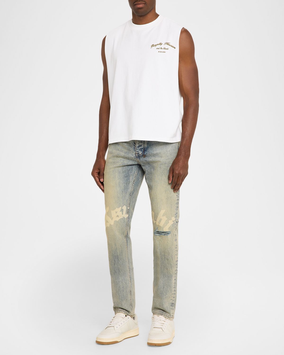 Ksubi Men 's Chitch Stature Trashed Slim Fit Jeans