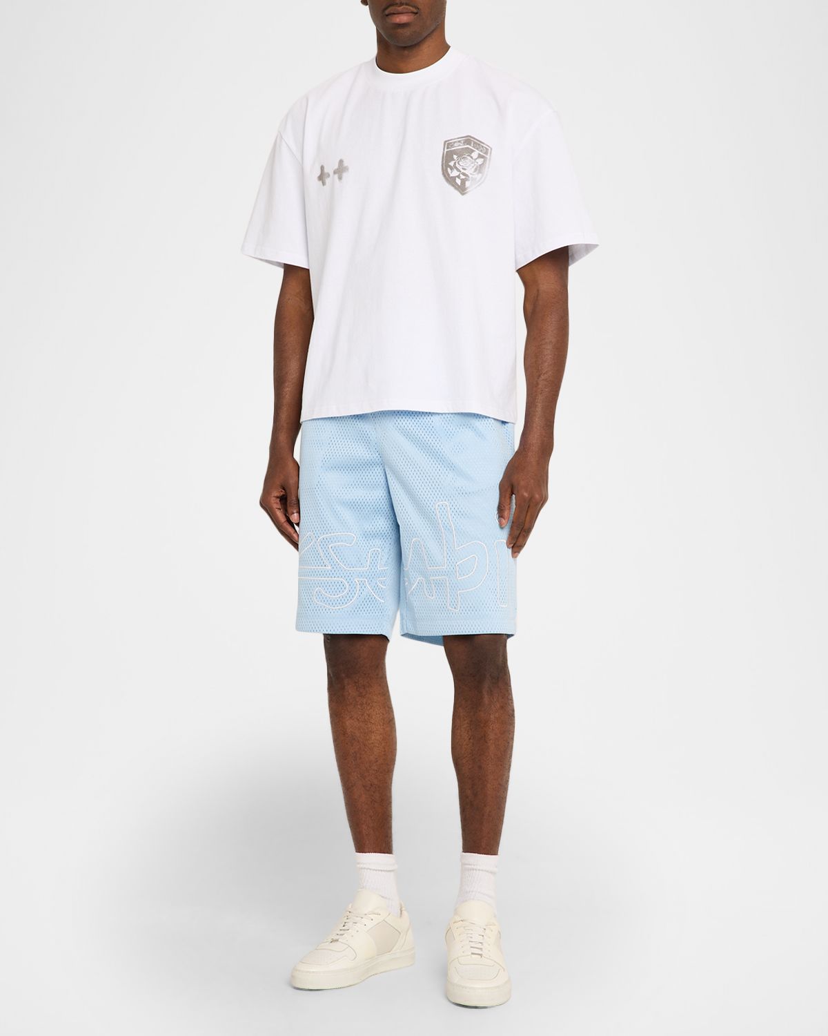 Ksubi Men 's 1999 Mesh Drawstring Shorts