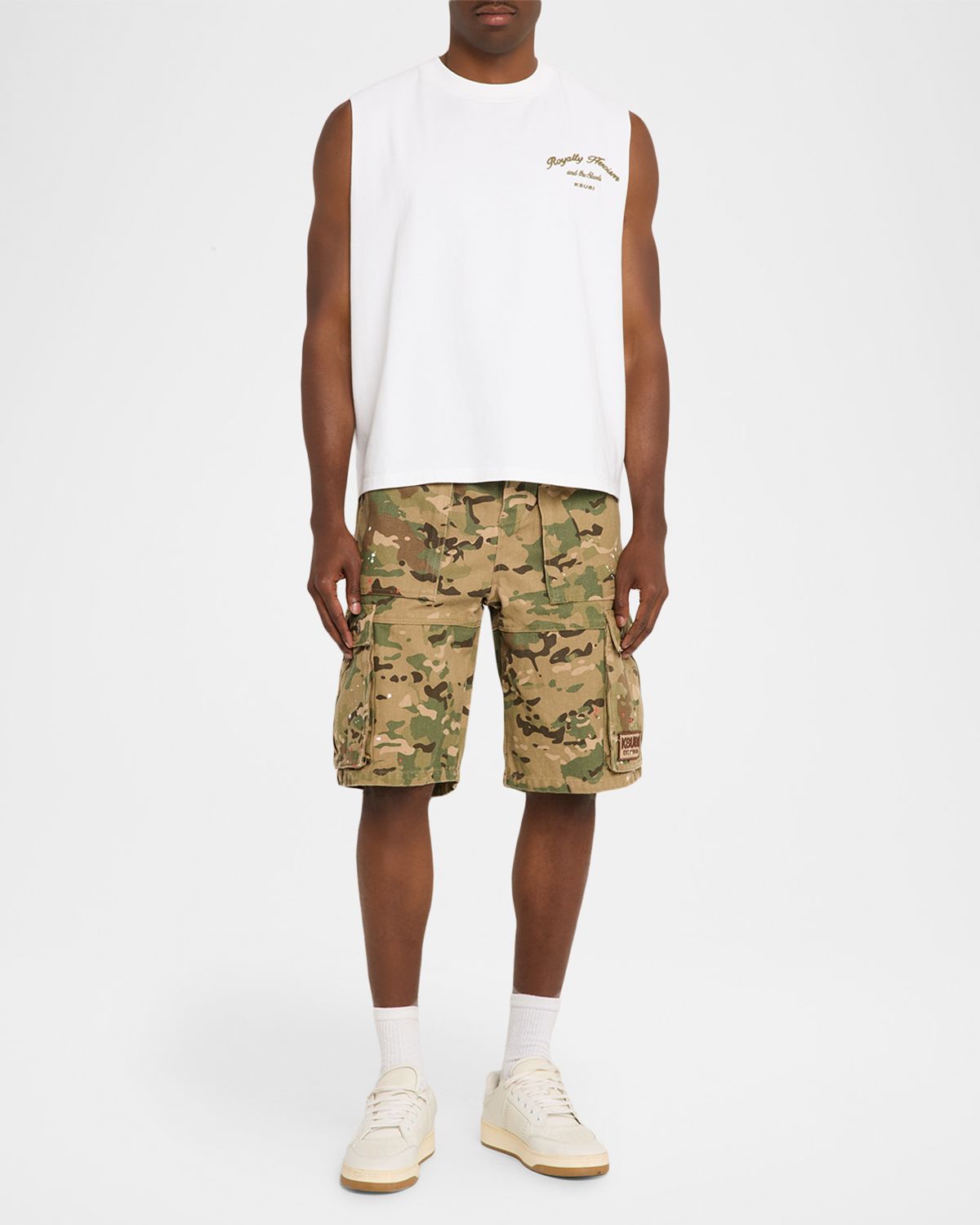 Ksubi Men 's Royalty Halen Sleeveless T-Shirt