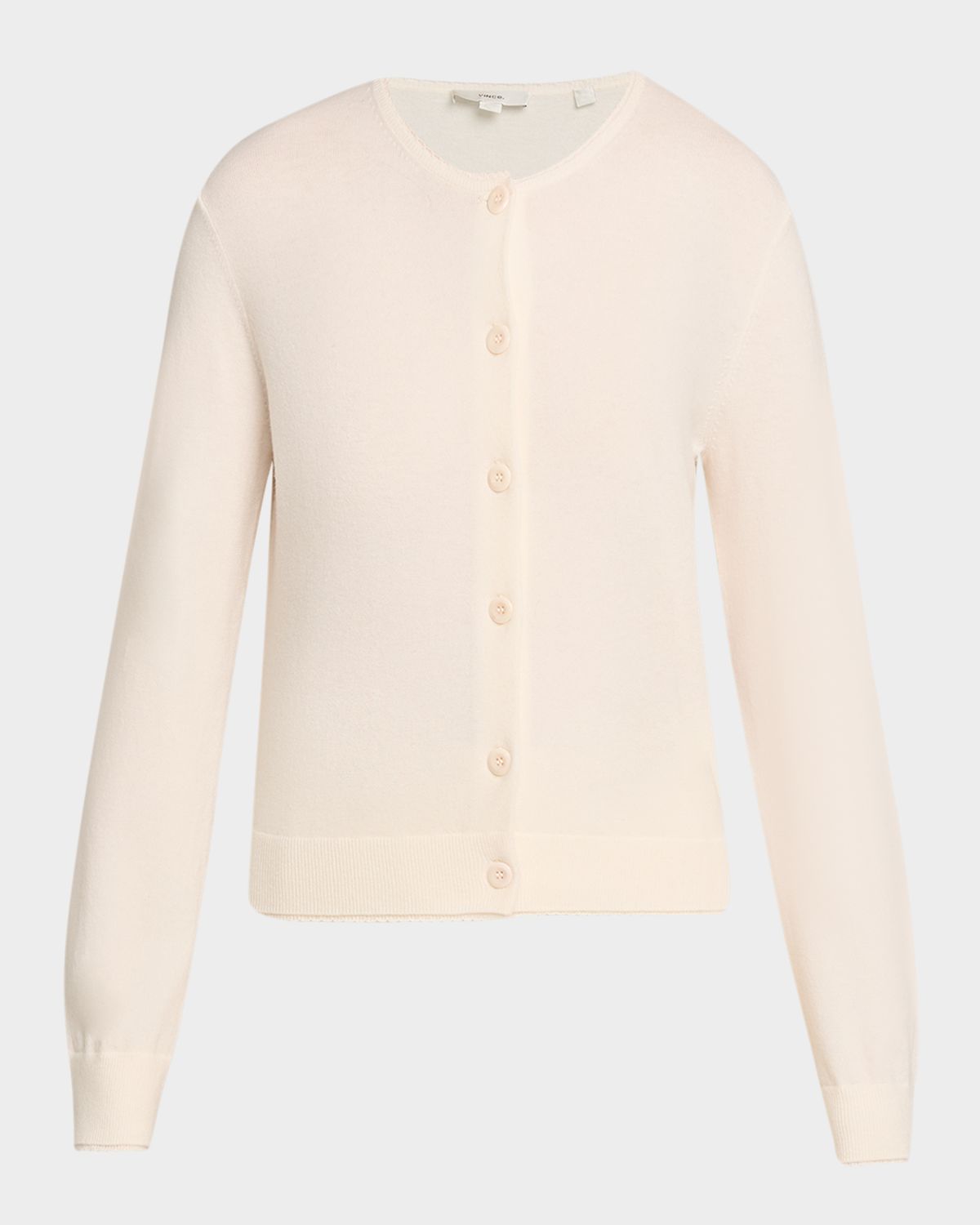 Vince Scallop-Trim Cardigan
