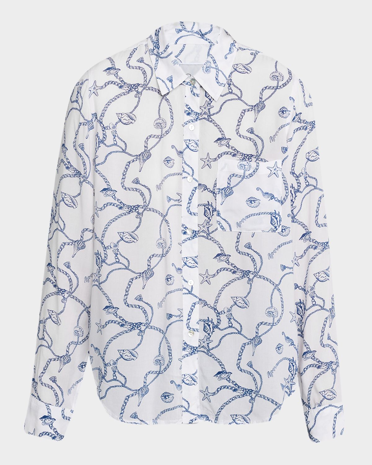 Rails Josephine Nautical Button-Front Shirt