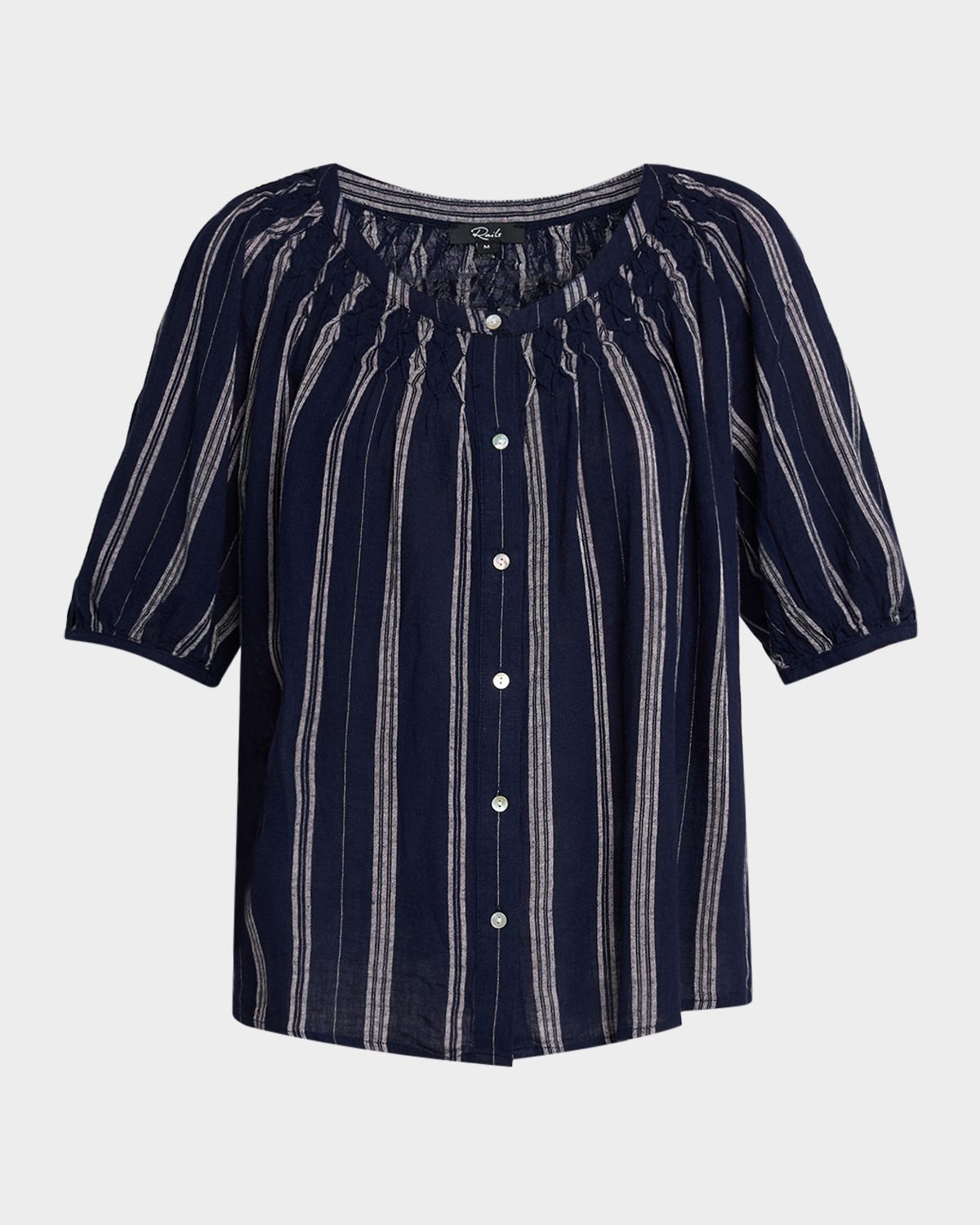 Rails Rix Stripe Linen Blouse