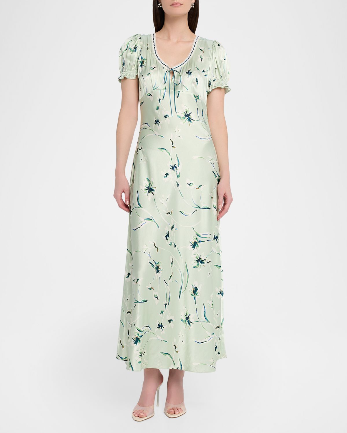 Rails Allison Satin Crepe Maxi Dress