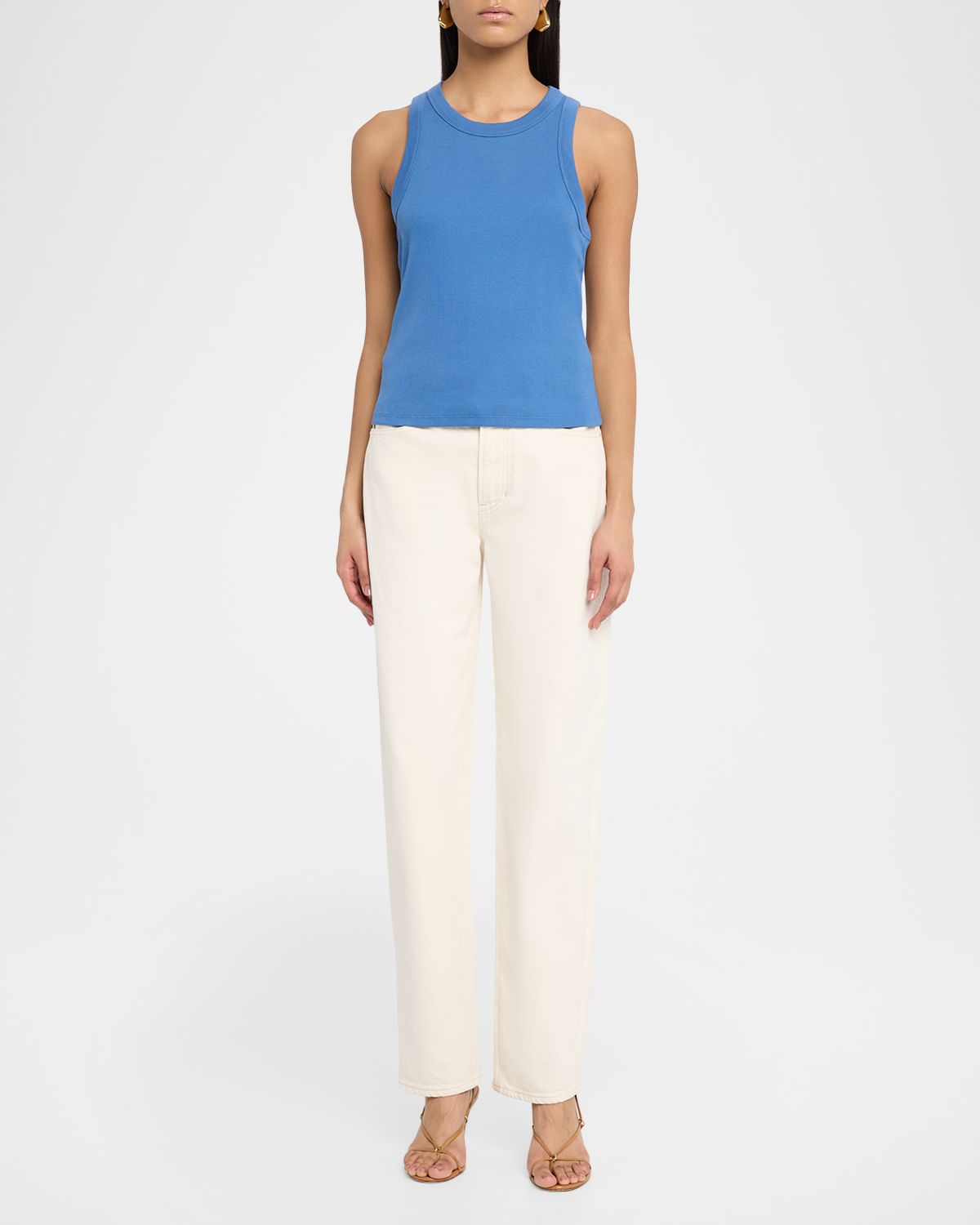 Veronica Beard Harley Arc-Leg Jeans