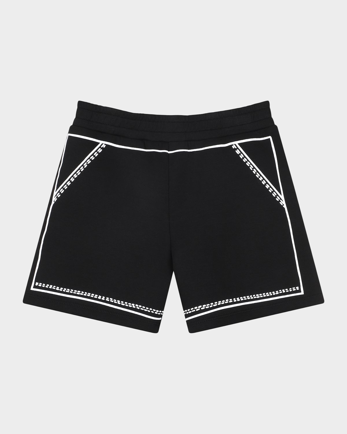 Marc Jacobs Girl 's Trompe L 'Oeil Shorts, Size -12