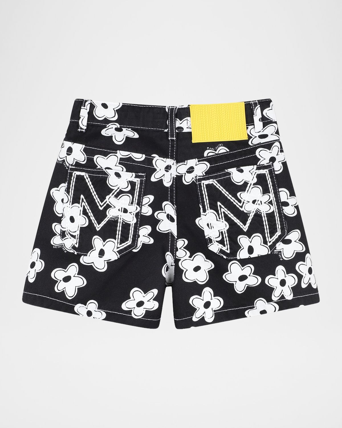 Marc Jacobs Girl 's Daisy-Print Cotton Shorts, Size 8-12