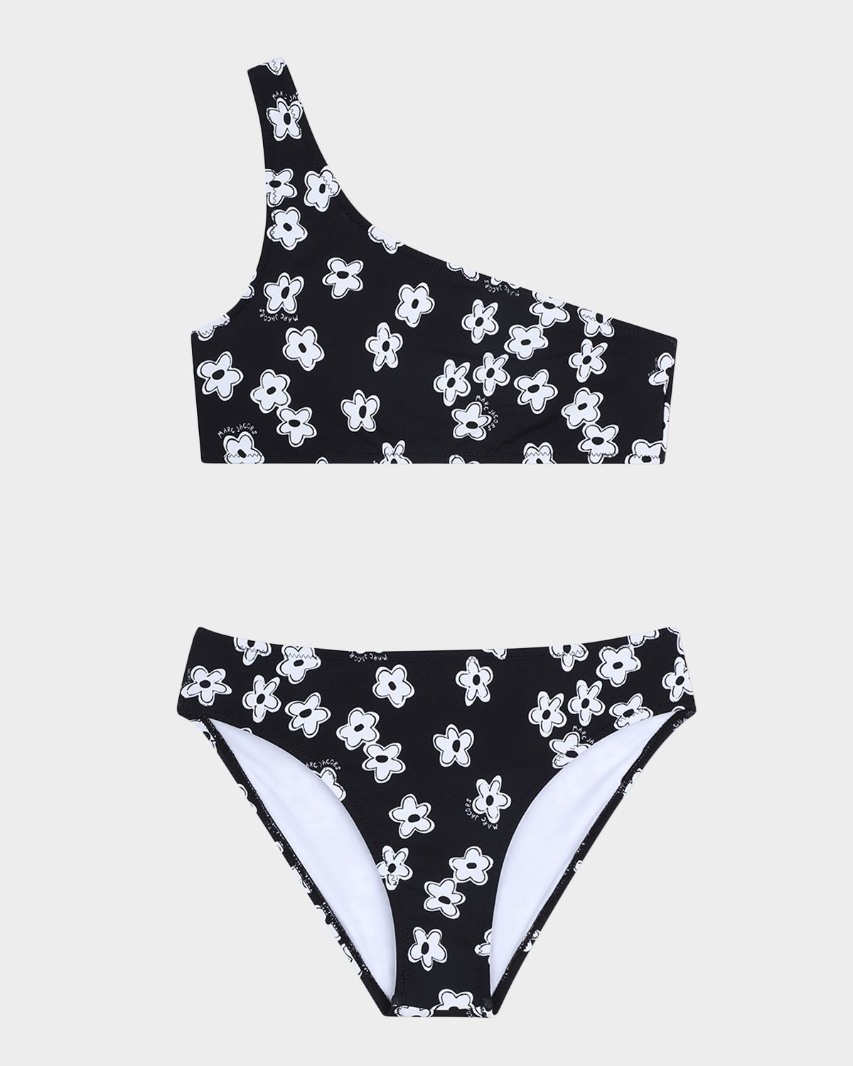 Marc Jacobs Girl 's Daisy-Print Two-Piece Swimsuit, Size 8-12