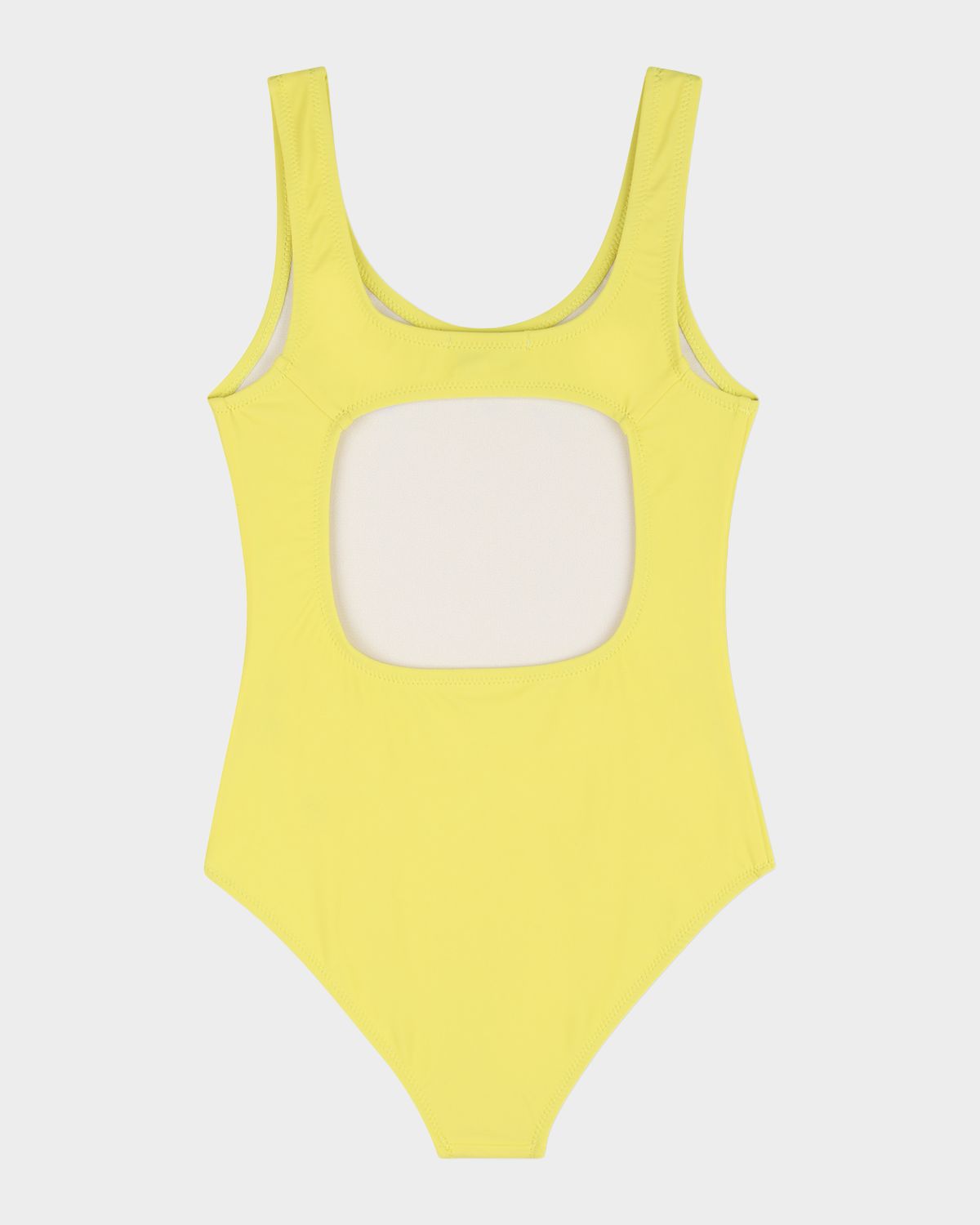 Marc Jacobs Girl 's Logo Cutout-Back One-Piece Swimsuit, Size 4-6