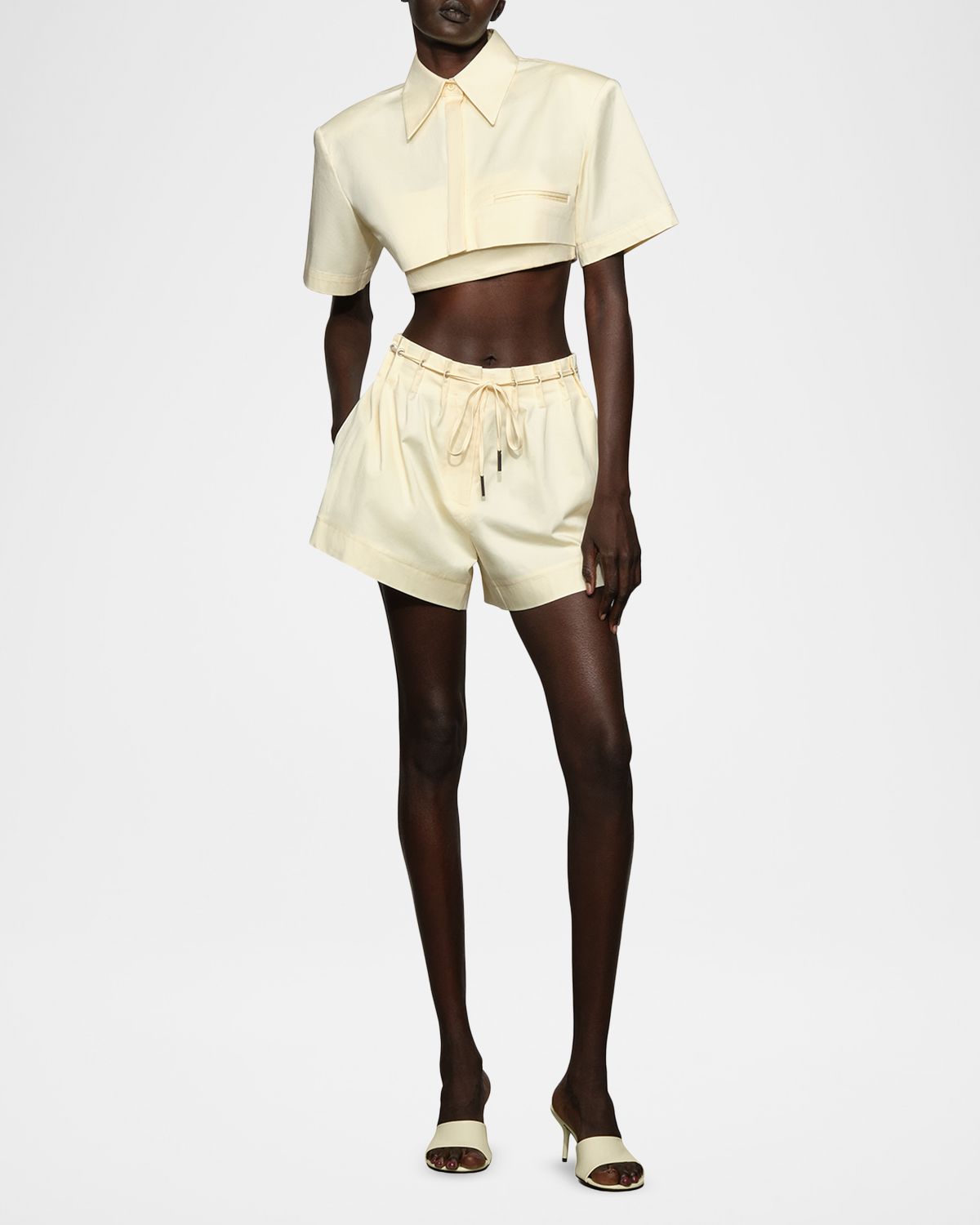 Et Ochs Ripley Pintuck Drawstring Shorts | Thumbnail 2 Et Ochs Ripley Pintuck Drawstring Shorts | Thumbnail 2