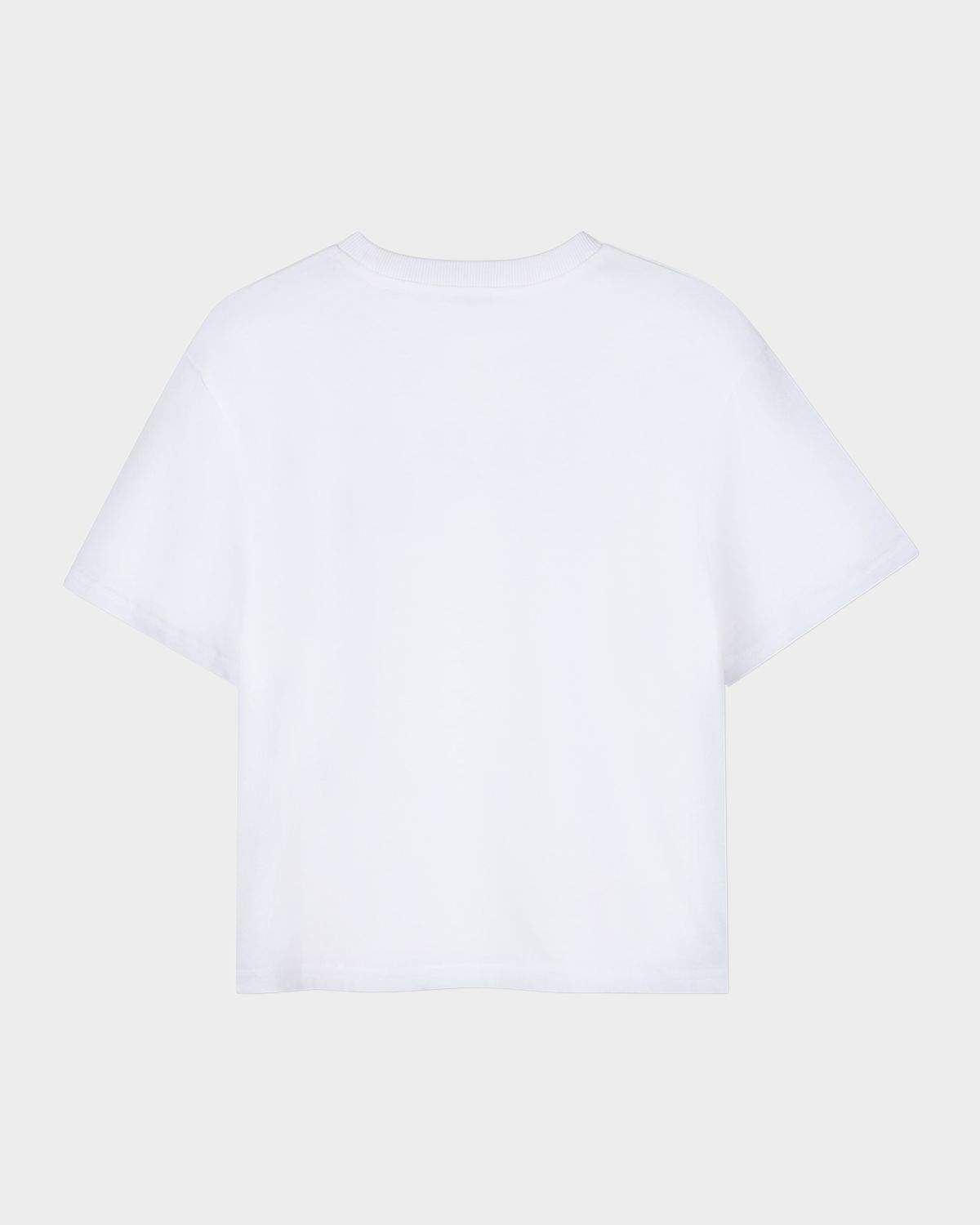 Marc Jacobs Girl 's Rhinestone Logo Short-Sleeved T-Shirt, Size 4-6