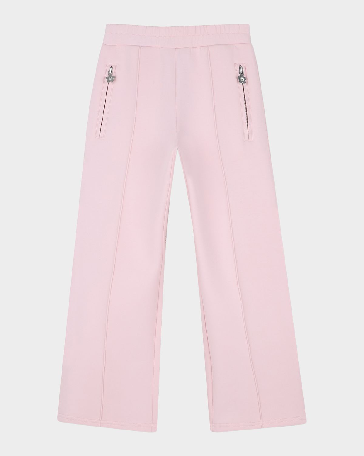 Marc Jacobs Girl 's Flower-Zip Jogger Pants, Size 4-6