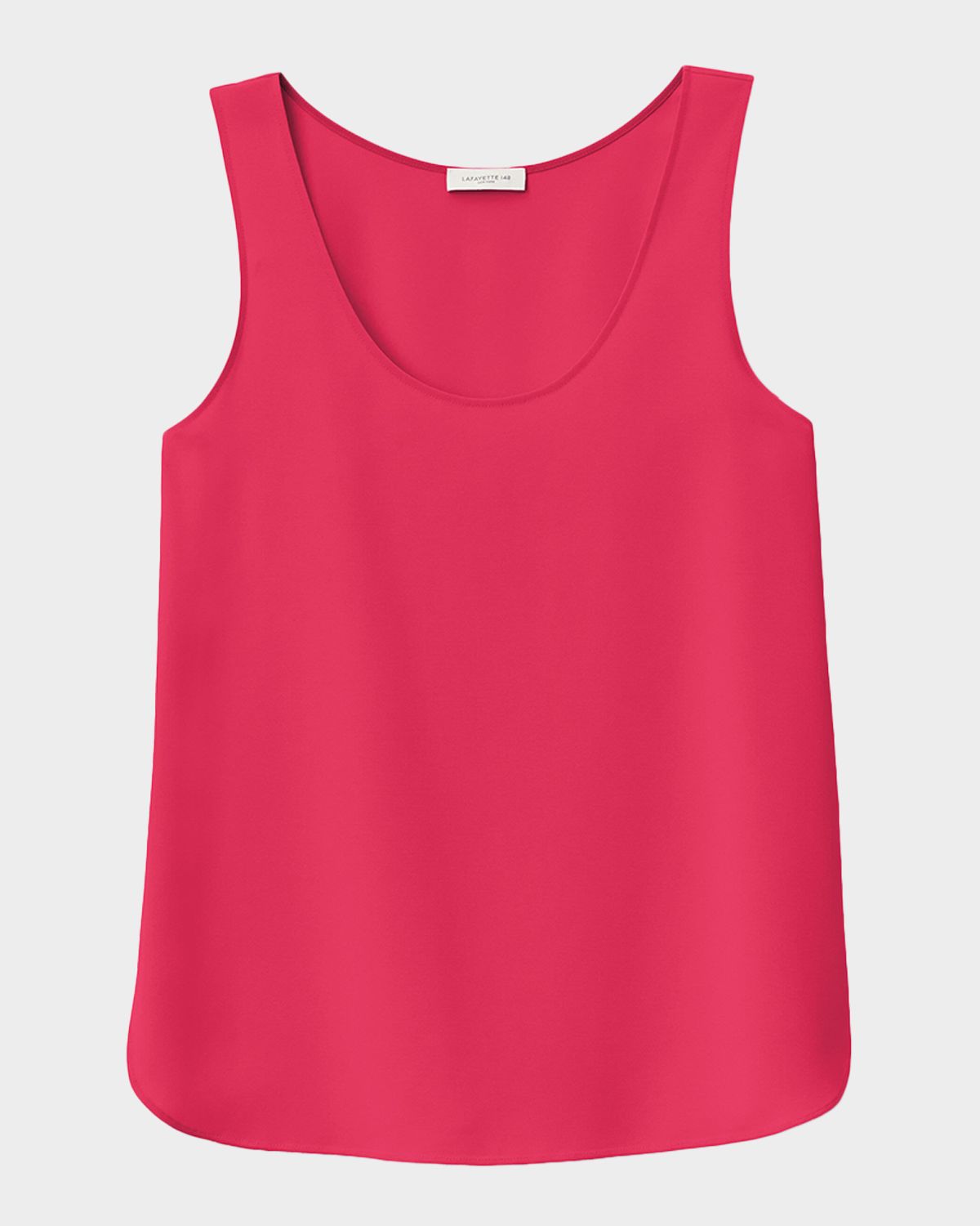 Lafayette 148 New York Scoop-Neck Sleeveless Blouse