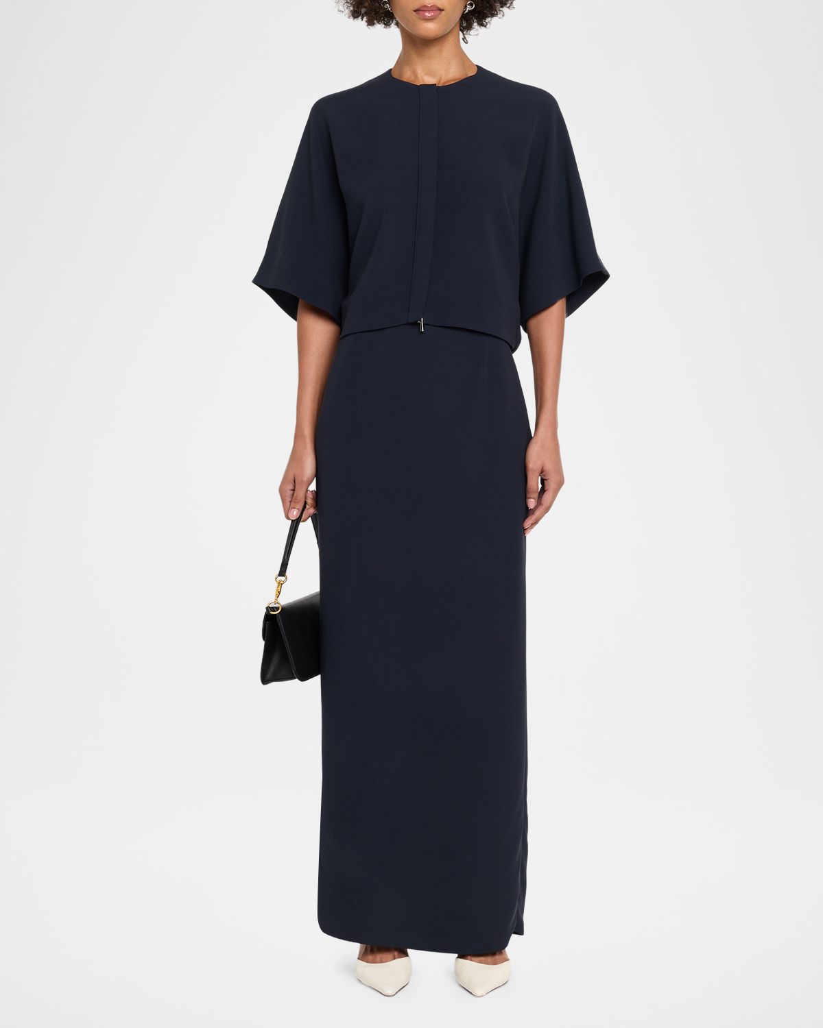 Lafayette 148 New York Straight Viscose-Silk Maxi Skirt | Thumbnail 5 Lafayette 148 New York Straight Viscose-Silk Maxi Skirt | Thumbnail 5