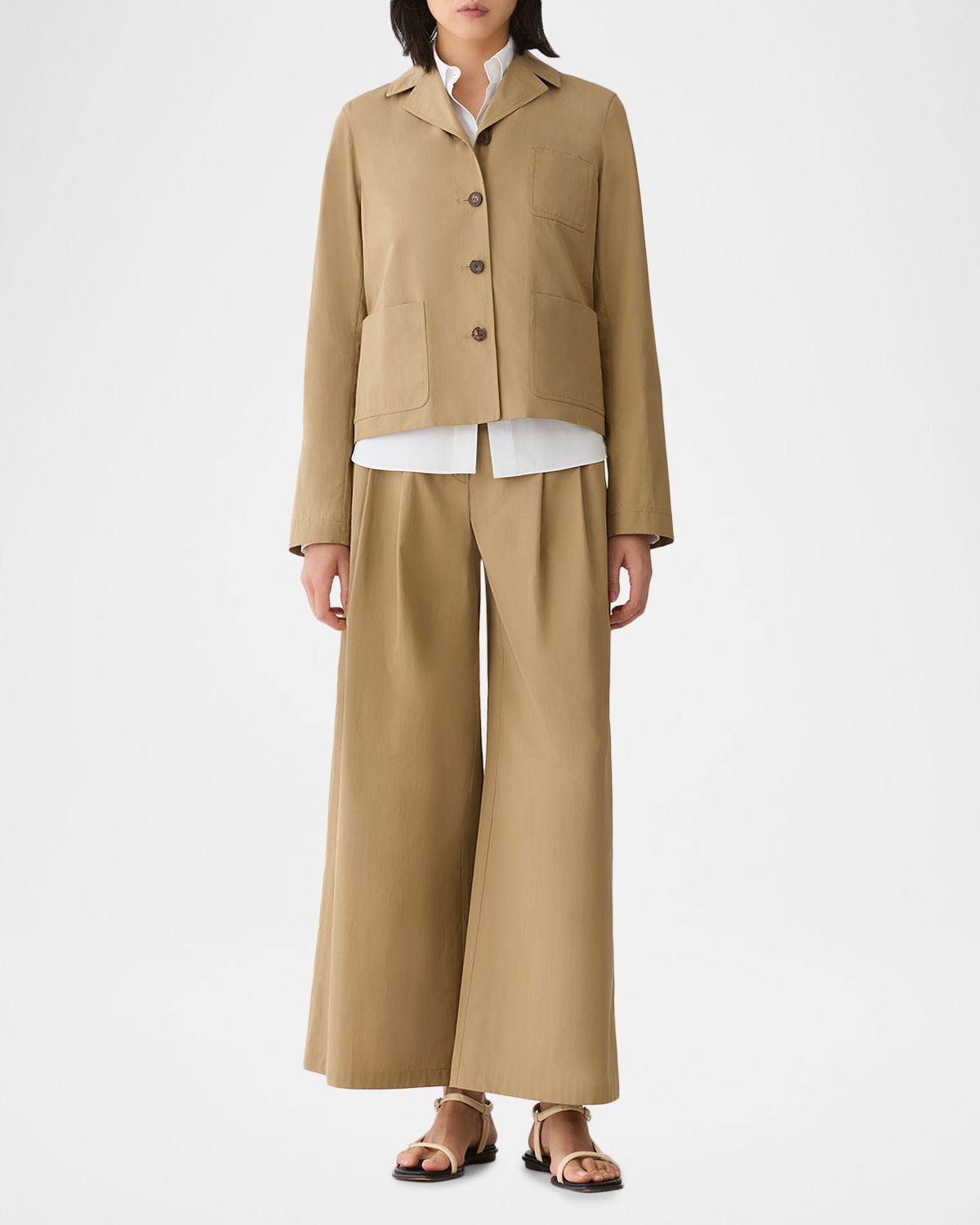 Lafayette 148 New York Organic Cotton Poplin Jacket | Thumbnail 5 Lafayette 148 New York Organic Cotton Poplin Jacket | Thumbnail 5