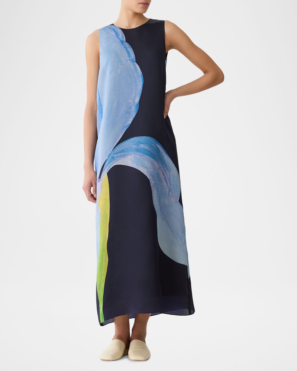 Lafayette 148 New York Floral-Print Silk Maxi Dress | Thumbnail 4 Lafayette 148 New York Floral-Print Silk Maxi Dress | Thumbnail 4