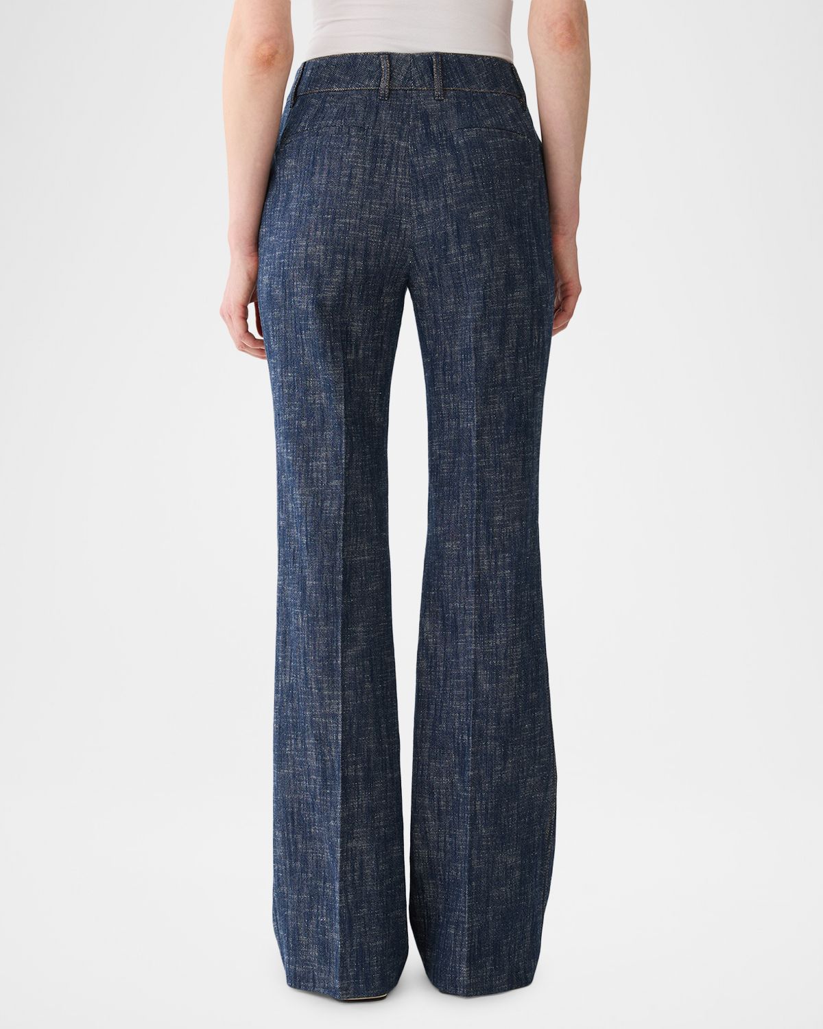 Lafayette 148 New York Readed Flare-Leg Denim Pants | Thumbnail 2 Lafayette 148 New York Readed Flare-Leg Denim Pants | Thumbnail 2