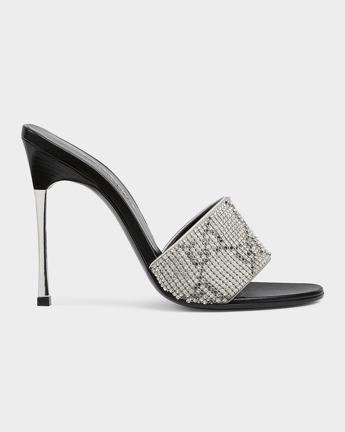 Gucci Bombshell 115mm Crystal-Embellished Mesh Stiletto Sandals