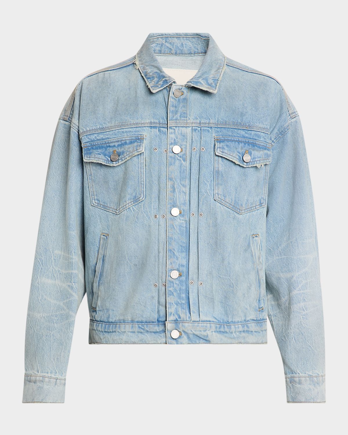 PURPLE Men 's P008 Dust Bowl Trucker Jacket