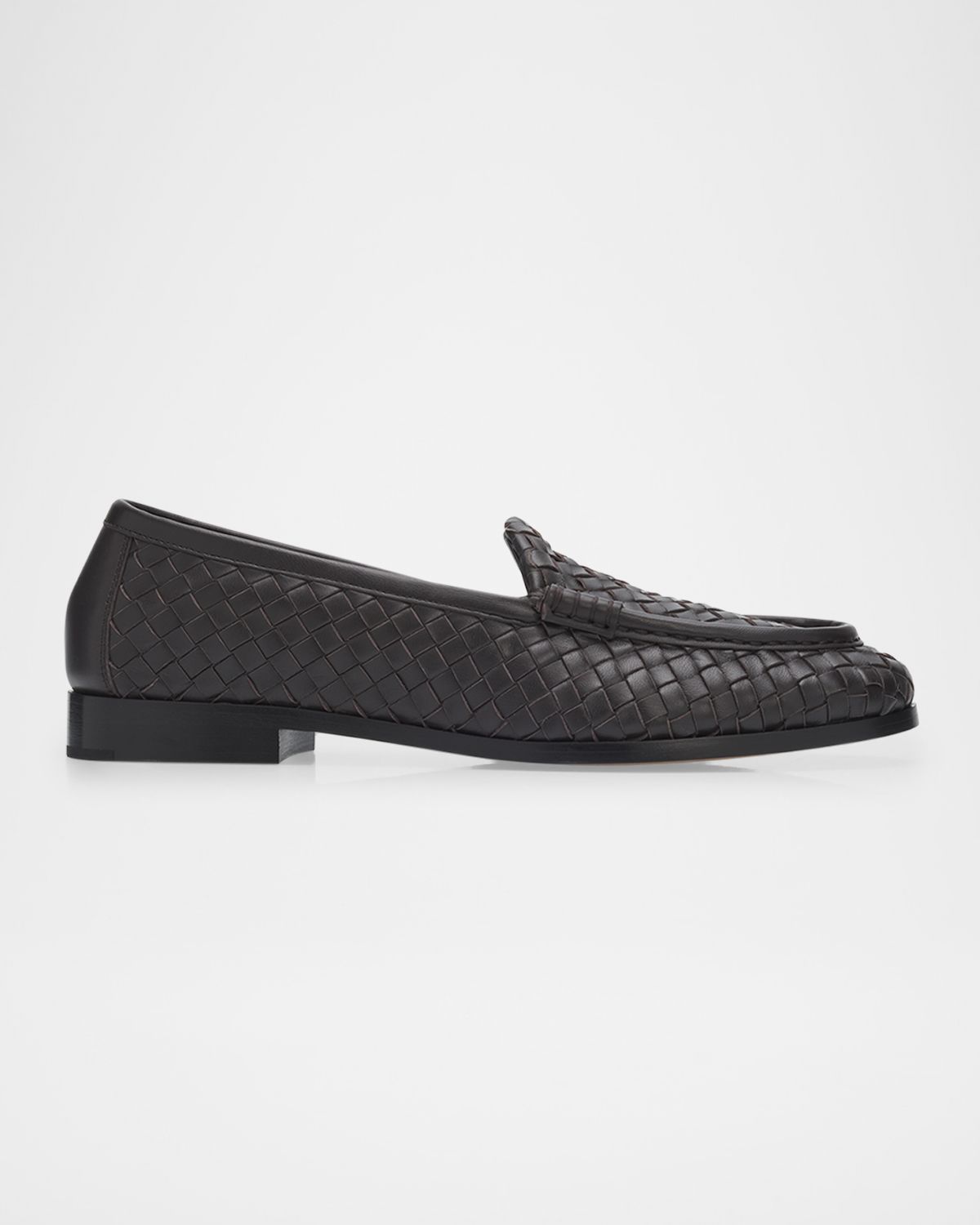 Bottega Veneta Silenzio Intrecciato Leather Loafers | Thumbnail 8 Bottega Veneta Silenzio Intrecciato Leather Loafers | Thumbnail 8