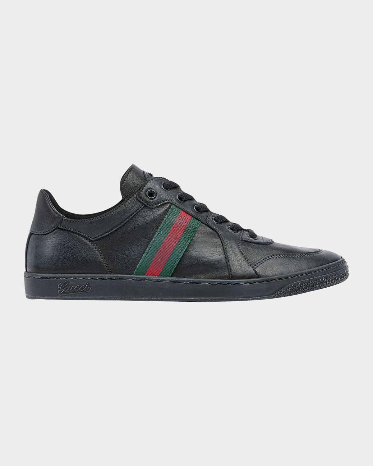Gucci Men 's Coda Leather Low-Top Sneakers | Thumbnail 6
