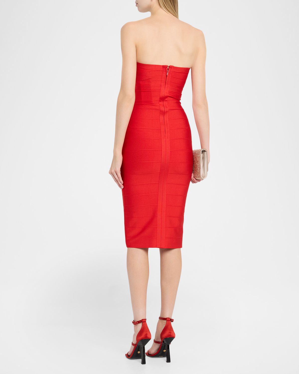 Retrofete Drussie Bandage Knit Midi Dress | Thumbnail 3 Retrofete Drussie Bandage Knit Midi Dress | Thumbnail 3