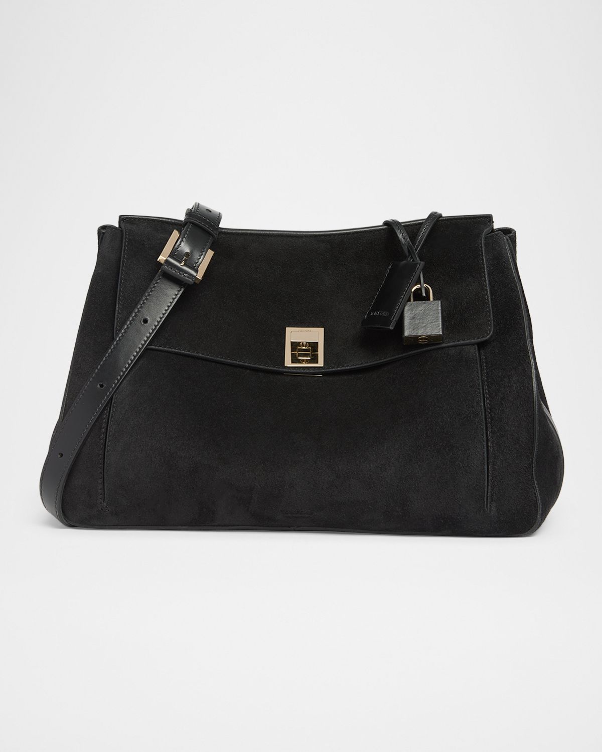 TOM FORD Smooth Suede Shoulder Bag | Thumbnail 12 TOM FORD Smooth Suede Shoulder Bag | Thumbnail 12