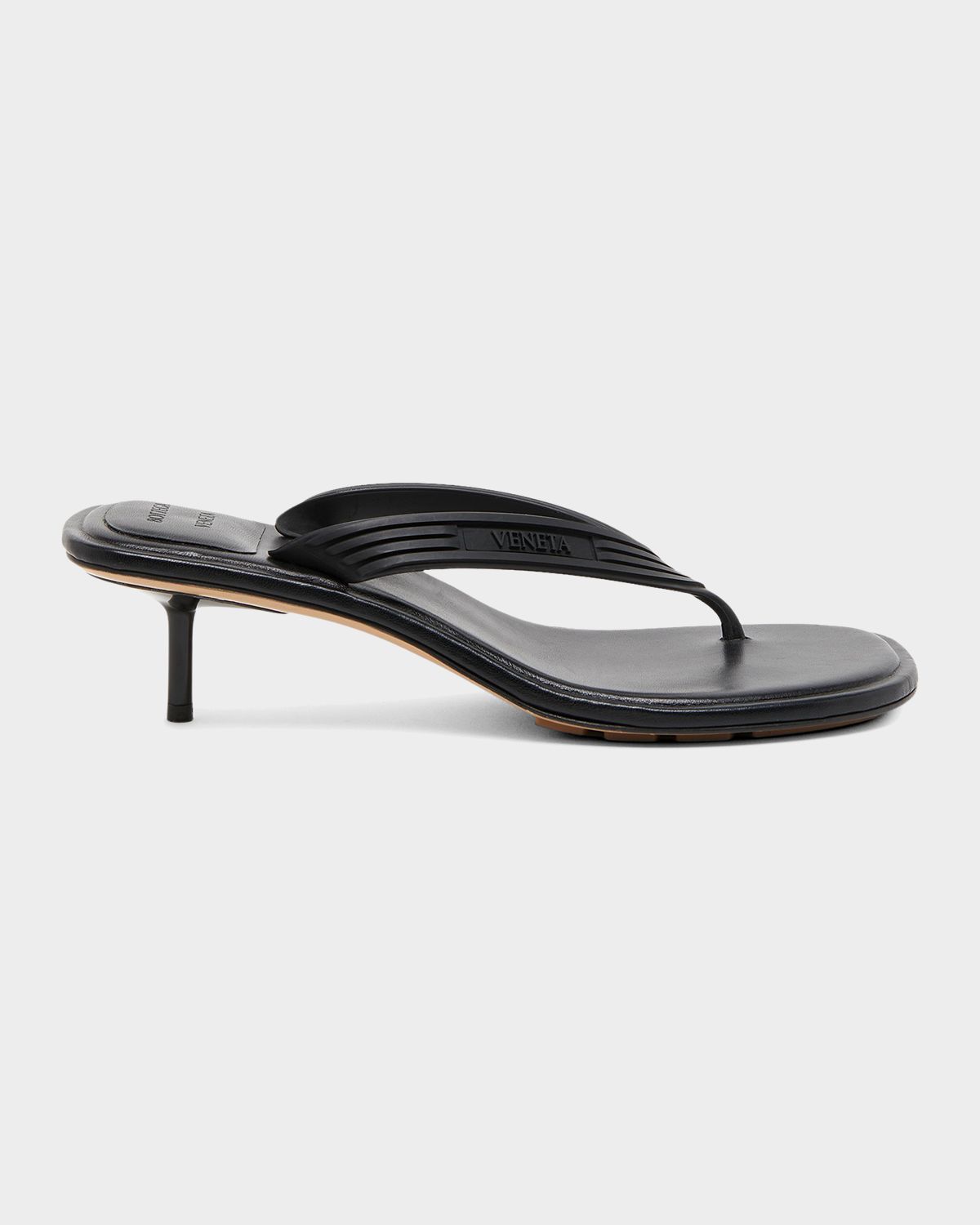 Bottega Veneta 50mm Sampieri Kitten-Heel Sandals | Thumbnail 7