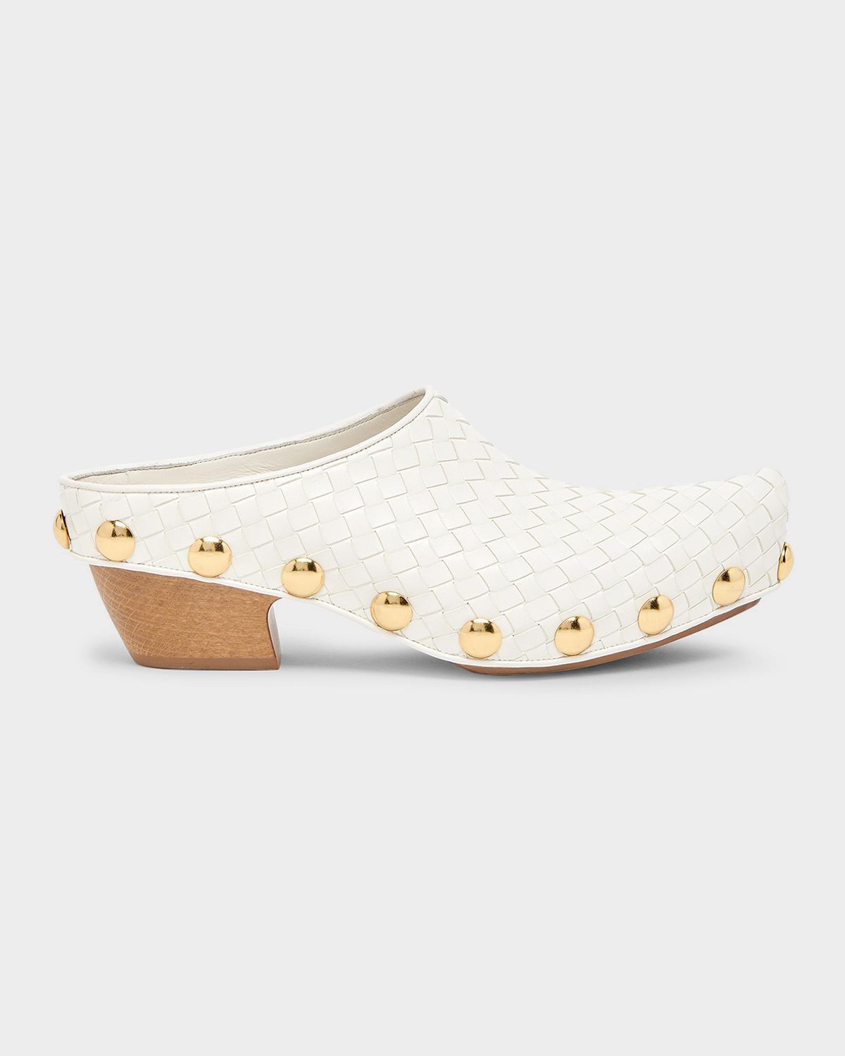 Bottega Veneta 30mm Gondola Intrecciato Leather Clogs | Thumbnail 6