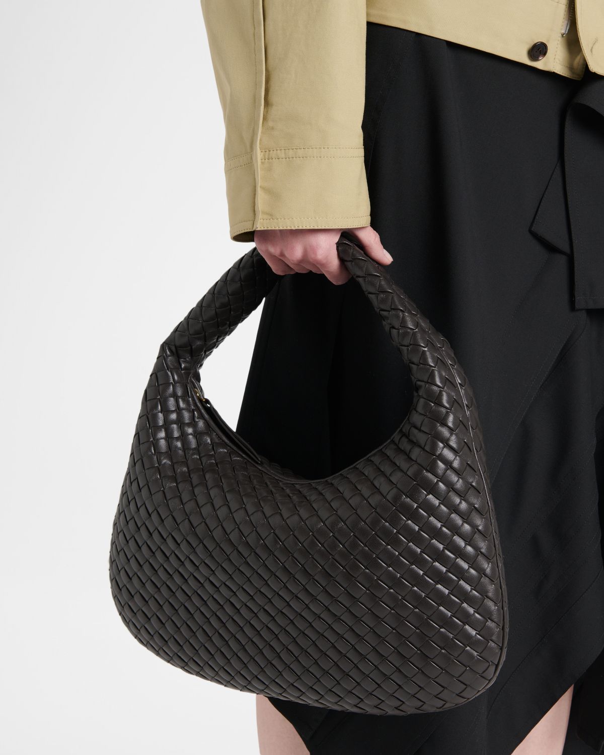 Bottega Veneta Veneta Leather Shoulder Bag