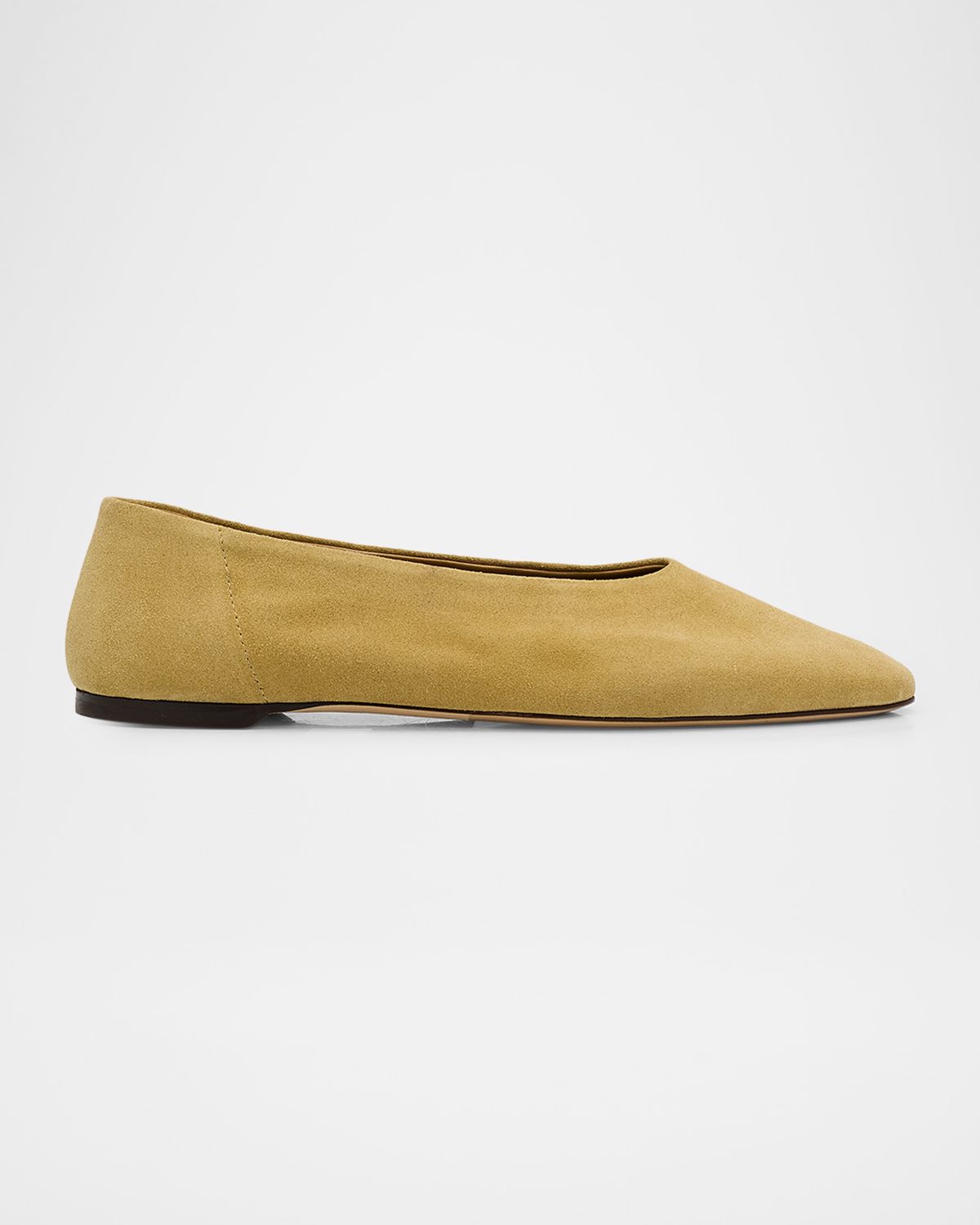 Toteme Slip Suede Ballerina Flats