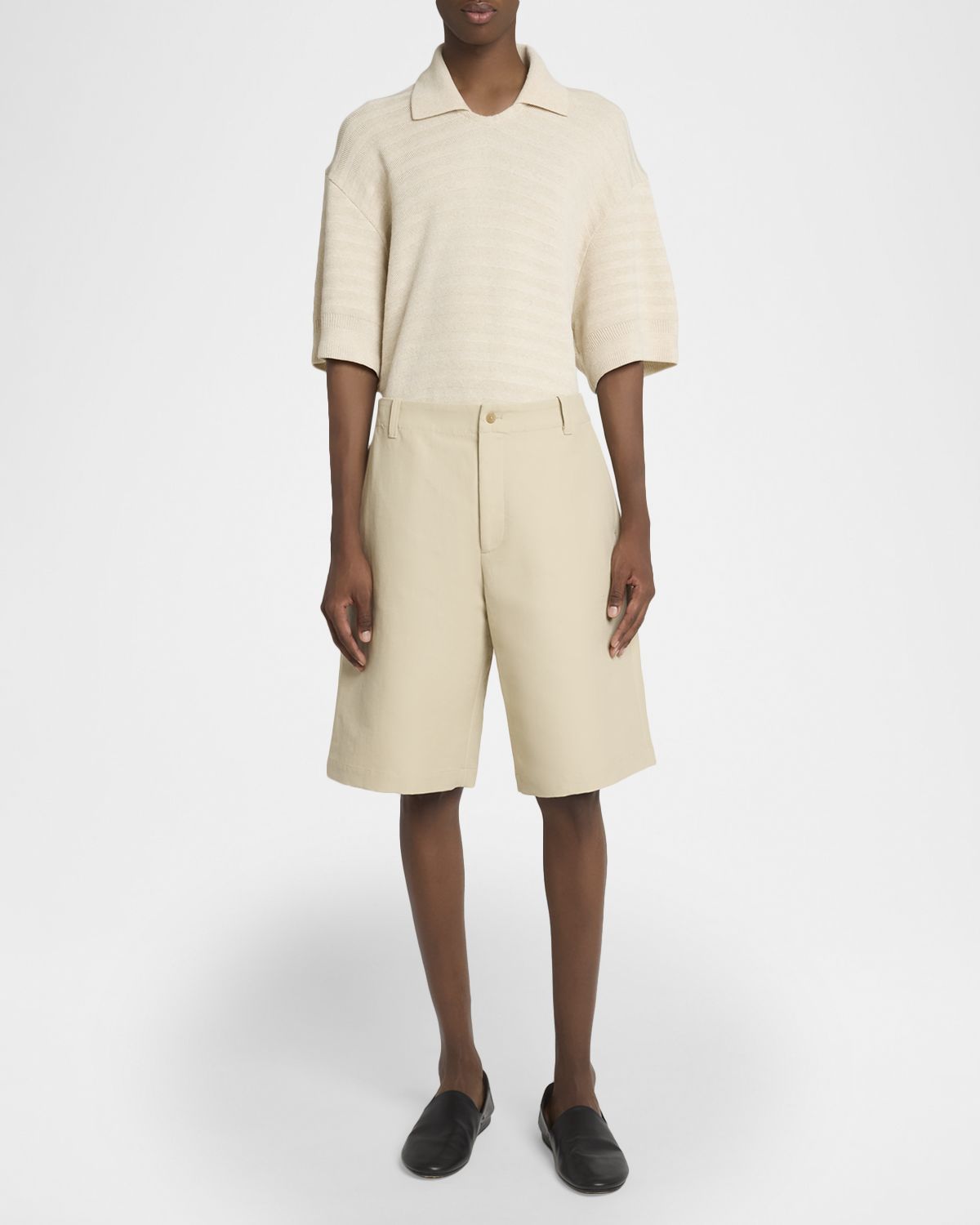 Jacquemus Men 's Straight-Leg Bermuda Shorts | Thumbnail 5