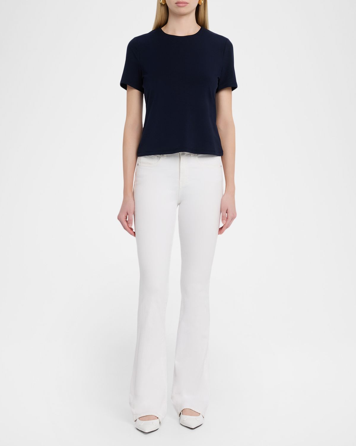 Veronica Beard Benedict Shrunken Tee